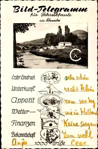 Ak Bad Neuenahr Ahrweiler in Rheinland Pfalz, Campingplatz