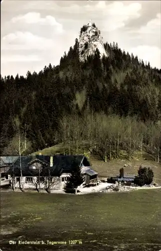 Ak Tegernsee in Oberbayern, Galaunalm, Riederstein