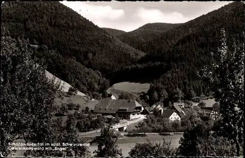 Ak Obersimonswald Simonswald im Schwarzwald, Simonswäldertal, Engel