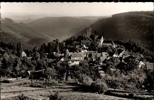 Ak Zavelstein im Schwarzwald Württemberg, Panorama