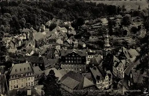 Ak Monschau Montjoie in der Eifel, Blick von der Umgehungsstraße