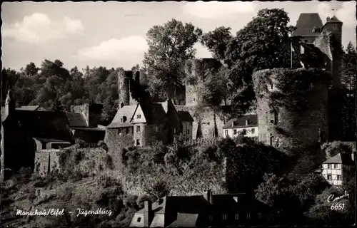 Ak Monschau Montjoie in der Eifel, Jugendburg