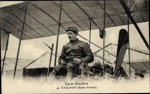 Ak Lyon Aviation, Paulhan, Farman Doppeldecker