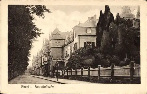 Ak Rheydt Mönchengladbach am Niederrhein, Augustastraße