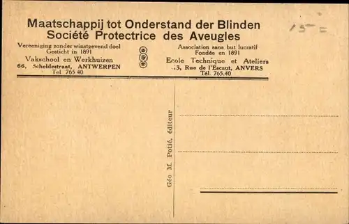 Ak Handwerker in der Werkstatt, Korbmacher, Tische, Stühle, Körbe