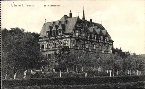Ak Hofheim im Taunus Hessen, St. Vinzenzhaus
