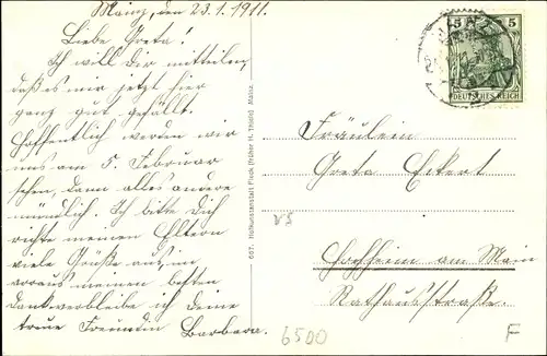 Ak Mainz am Rhein, St. Joseph Stift