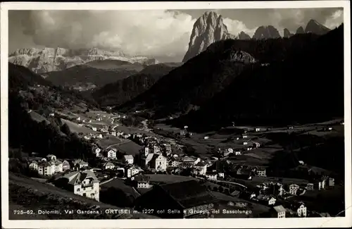 Ak Ortisei Sankt Ulrich in Gröden Südtirol, Col Selia, Gruppo del Sassolungo