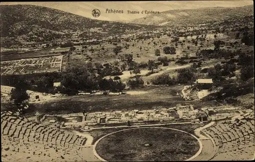Ak Athen Griechenland, Theater von Epidauros