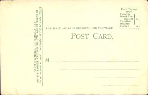 Ak Los Angeles Kalifornien USA, Taubenfarm