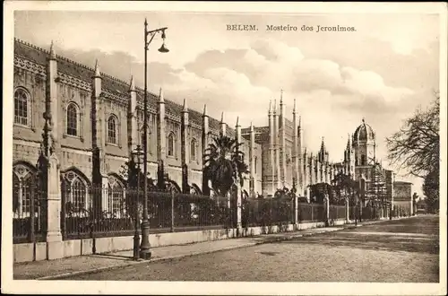 Ak Belém Lisboa Lissabon Portugal, Mosteiro dos Jeronimos