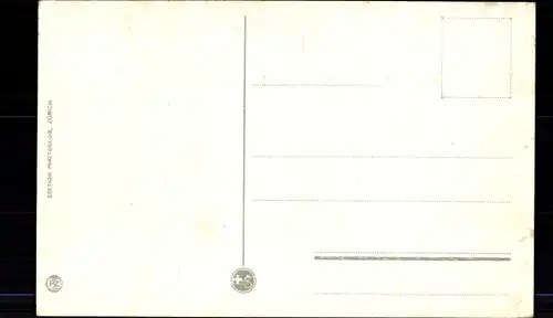 Ak Montreux Waadt, Hôtel Eden und Mont Cubli