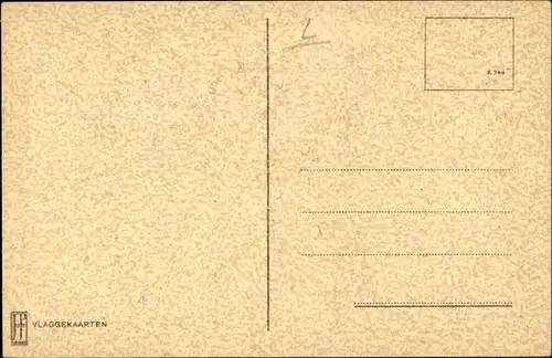 Künstler Ak Oranje boven, 1940-1945, Niederländisches Kind mit Holzschuhen und Laterne