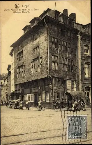 Ak Liège Lüttich Wallonien, Vieille Maison du Quai de la Goffe