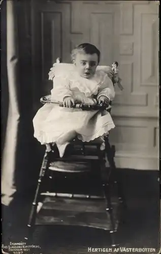 Ak Prinz Gustav Adolf, Herzog von Västerbotten