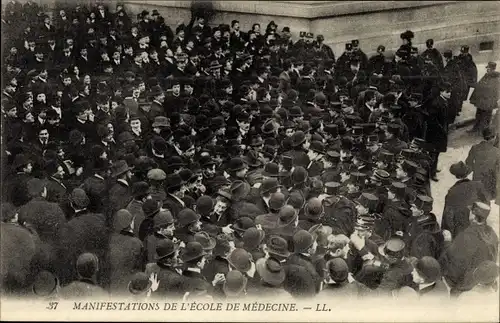 Ak Paris VI, Manifestations de l'Ecole de médicine