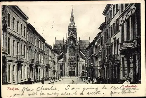 Ak Aachen, Marienkirche