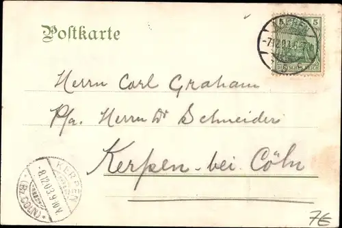 Ak Aachen, Marienkirche