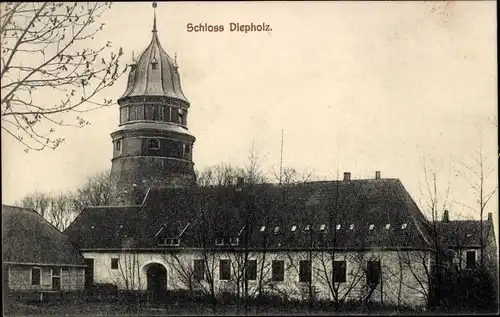 Ak Diepholz in Niedersachsen, Schloss