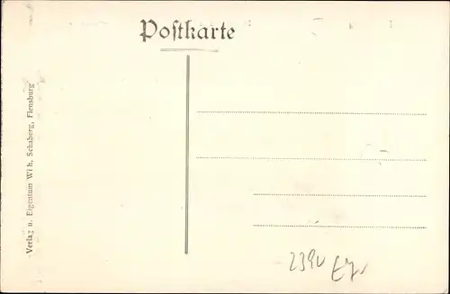 Ak Flensburg in Schleswig Holstein, Toosbüystraße