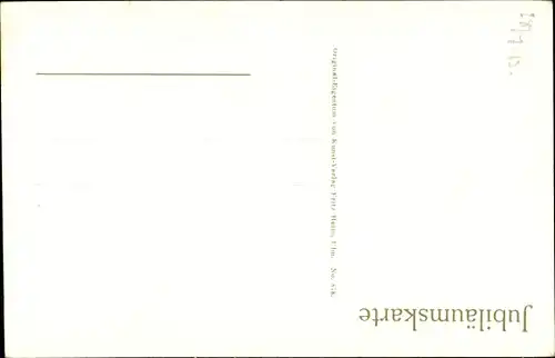 Künstler Ak Ulm an der Donau, der Schneider von Ulm, Luftreise 1811, Jubiläum 1911