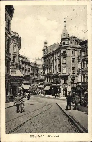 Ak Elberfeld Wuppertal, Altenmarkt, Geschäfte