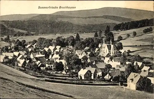 Ak Bruchhausen Olsberg im Sauerland, Gesamtansicht