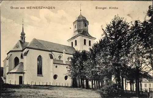 Ak Meinerzhagen im Sauerland, Evangelische Kirche