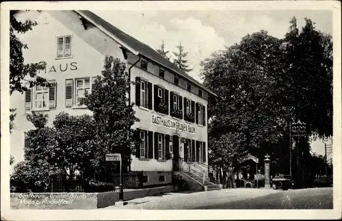 Ak Moos am Bodensee, Gasthof zum grünen Baum