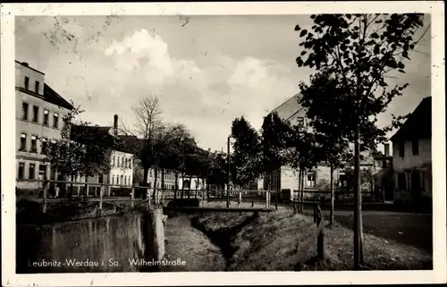Ak Leubnitz Werdau in Sachsen, Wilhelmstraße