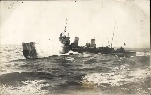 Foto Ak Deutsches Kriegsschiff, T 178, Torpedoboot