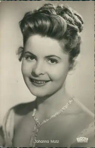 Ak Schauspielerin Johanna Hannerl Matz, Portrait, Film Regine