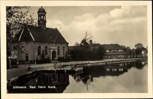Ak Uithoorn Nordholland Niederlande, Ned. Rev. Kirche