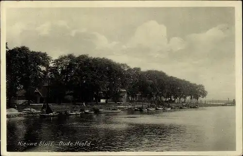 Ak Nieuwesleuis Nordholland, Oude Hoofd