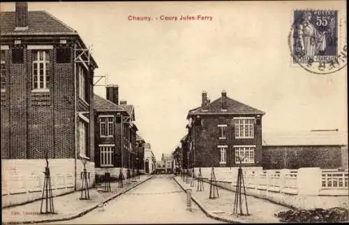 Ak Chauny Aisne, Cours Jules Ferry