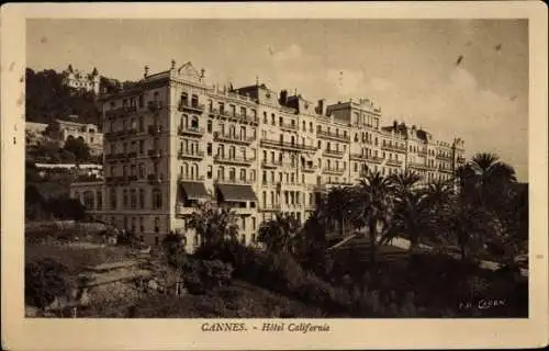 Ak Cannes Alpes Maritimes, Hotel Californie