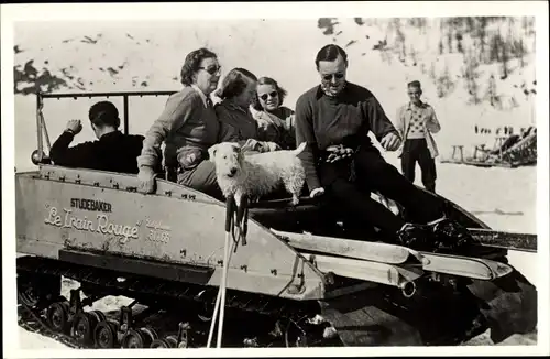 Ak Königin Juliana der Niederlande mit Familie im Urlaub, April 1950