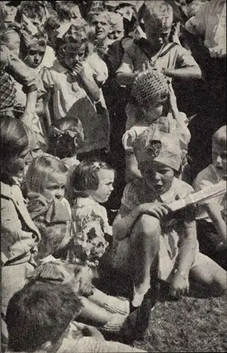 Foto Ak Prinzessin Beatrix der Niederlande, Kinder, Gruppenbild