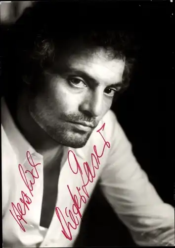 Ak Schauspieler Dieter Laser, Portrait, Autogramm