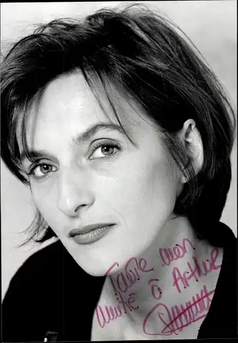 Ak Schauspielerin Sophie Mounicot, Portrait, Autogramm