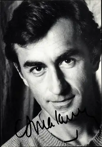 Foto Ak Schauspieler Christophe Malavoy, Portrait, Autogramm