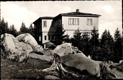 Ak Oker Goslar am Harz, Berghotel Kästehaus