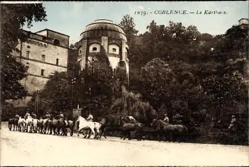 Ak Koblenz am Rhein, Das Karthaus