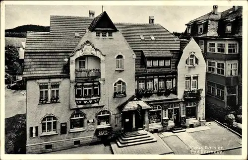 Ak Bad Dürrheim im Schwarzwald, Haus Bächler, Außenansicht