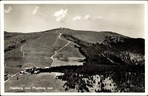 Ak Feldberg im Schwarzwald, Blick vom Flugzeug