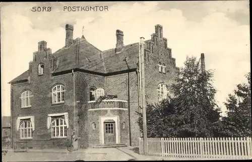 Ak Sorø Dänemark, Postkontor