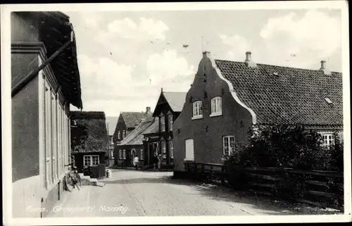 Ak Fanø Fanö Dänemark, Gadeparti, Nordby