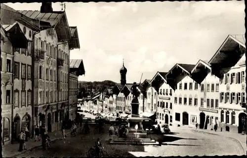 Ak Bad Tölz in Oberbayern, Marktstraße