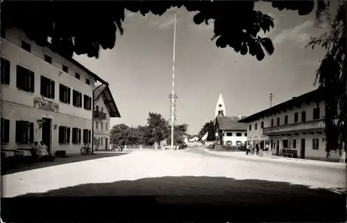 Foto Ak Deutschland, Straßenpartie, Pilar, Gasthaus