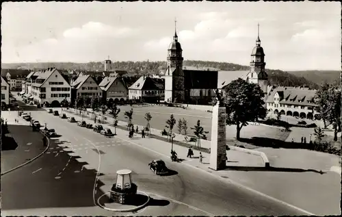 Ak Freudenstadt im Schwarzwald, Marktplatz